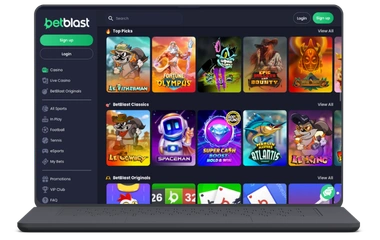 BetBlast Kasino registrering